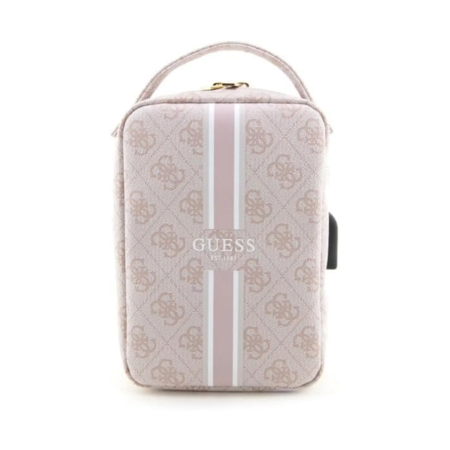 Guess GUHBP4RPSP 4G Printed Stripes Organizer Bag, Rosa – One Size