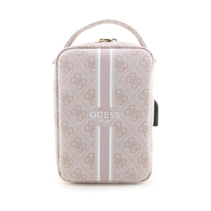 Guess GUHBP4RPSP 4G Printed Stripes Organizer Bag, Rosa – One Size
