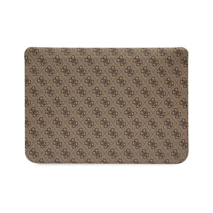 Guess 4G Printed Stripes Notebook Case, Braun – bis 14 Zoll