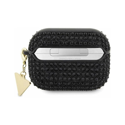 Guess Hülle Triangle Charm Schwarz - AirPods Pro 2