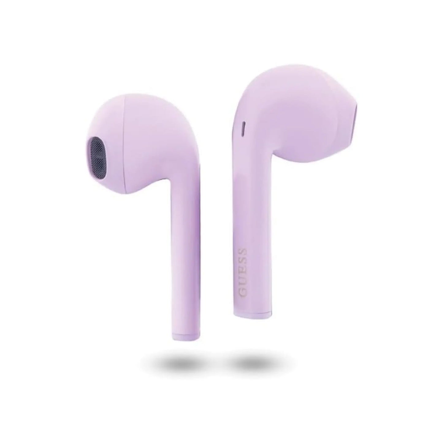 Guess True Wireless Script Logo Bluetooth 5.3 Violett - TWS Kopfhörer mit Ladeetui