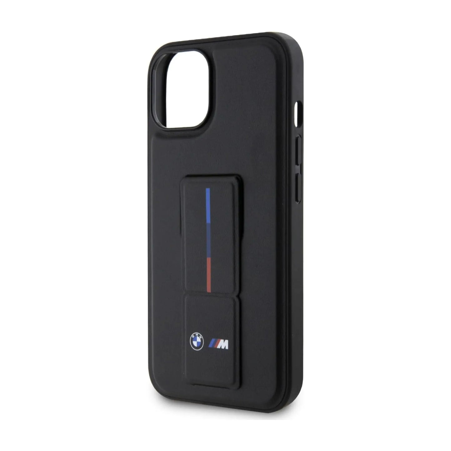 BMW Hülle Grip Stand Hot Stamp Schwarz – iPhone 14