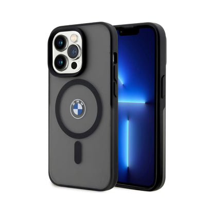 BMW iPhone 14 Pro Hülle, Schwarz – Signature MagSafe