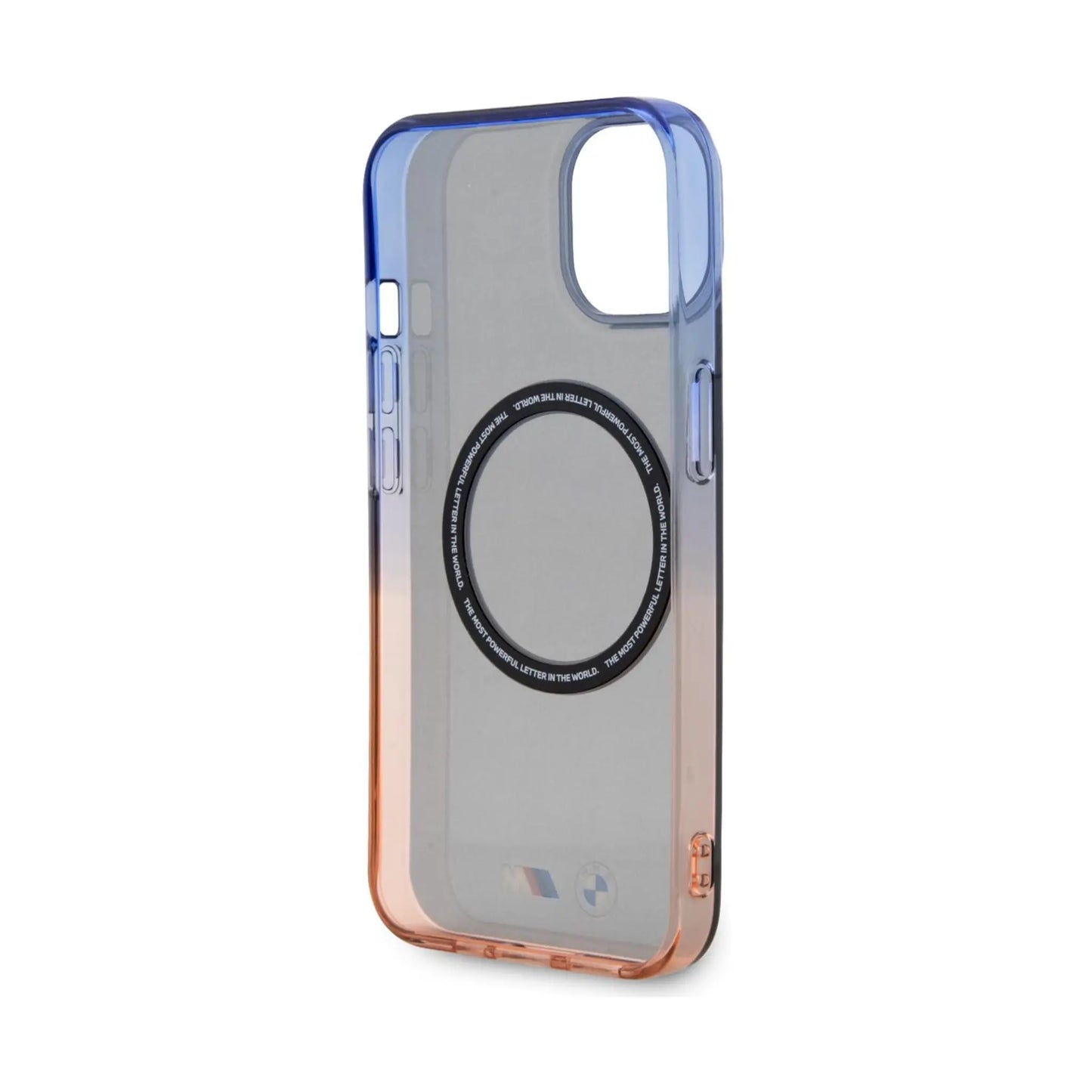 BMW iPhone 14 Plus Hülle, Grau – Gradient Bumper MagSafe