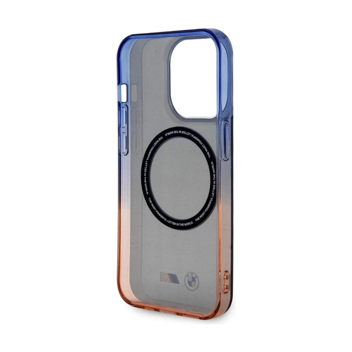 BMW iPhone 14 Pro Hülle, Grau – Gradient Bumper MagSafe