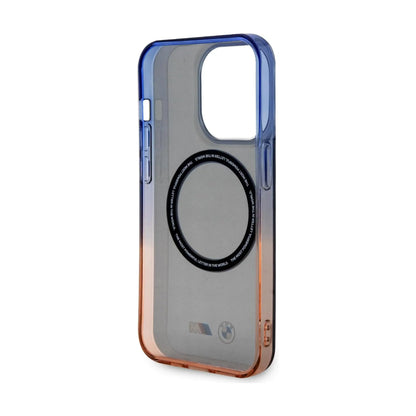 BMW iPhone 14 Pro Hülle, Grau – Gradient Bumper MagSafe