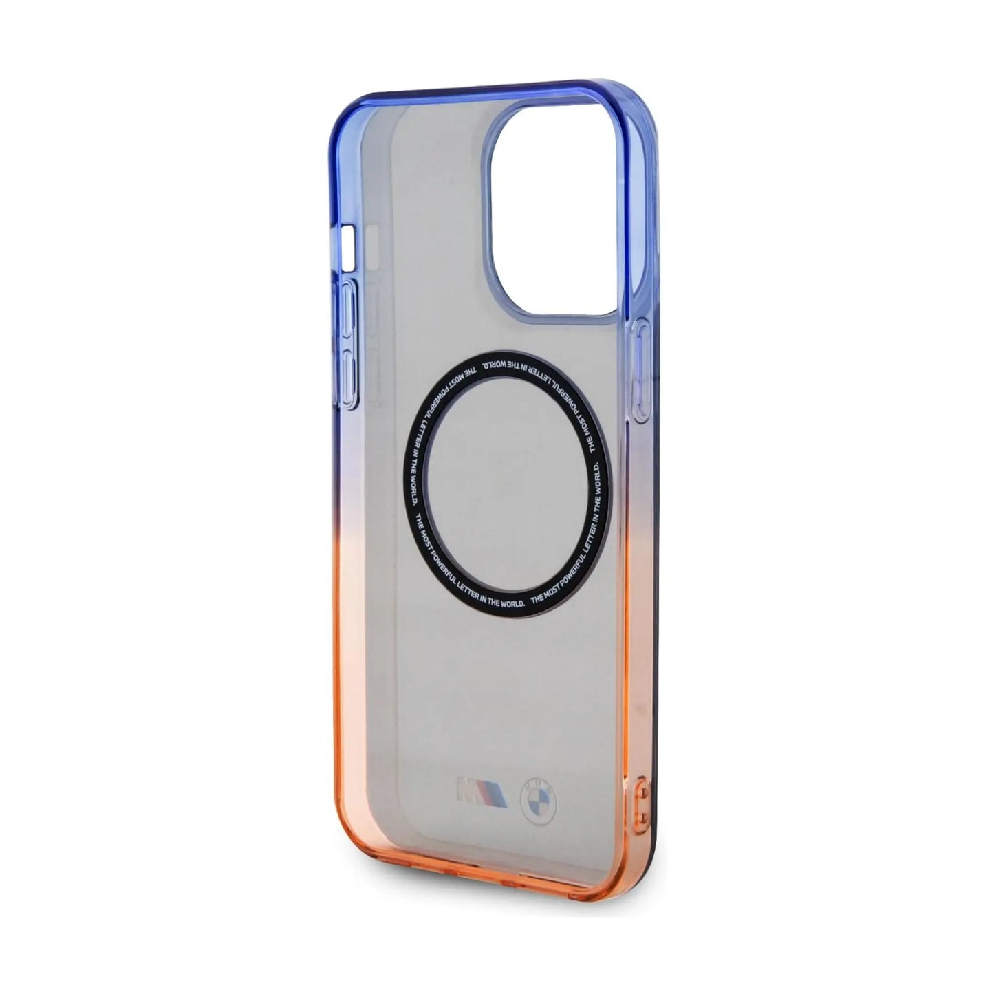 BMW iPhone 14 Pro Max Hülle, Grau – Gradient Bumper MagSafe