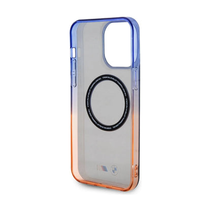 BMW iPhone 14 Pro Max Hülle, Grau – Gradient Bumper MagSafe