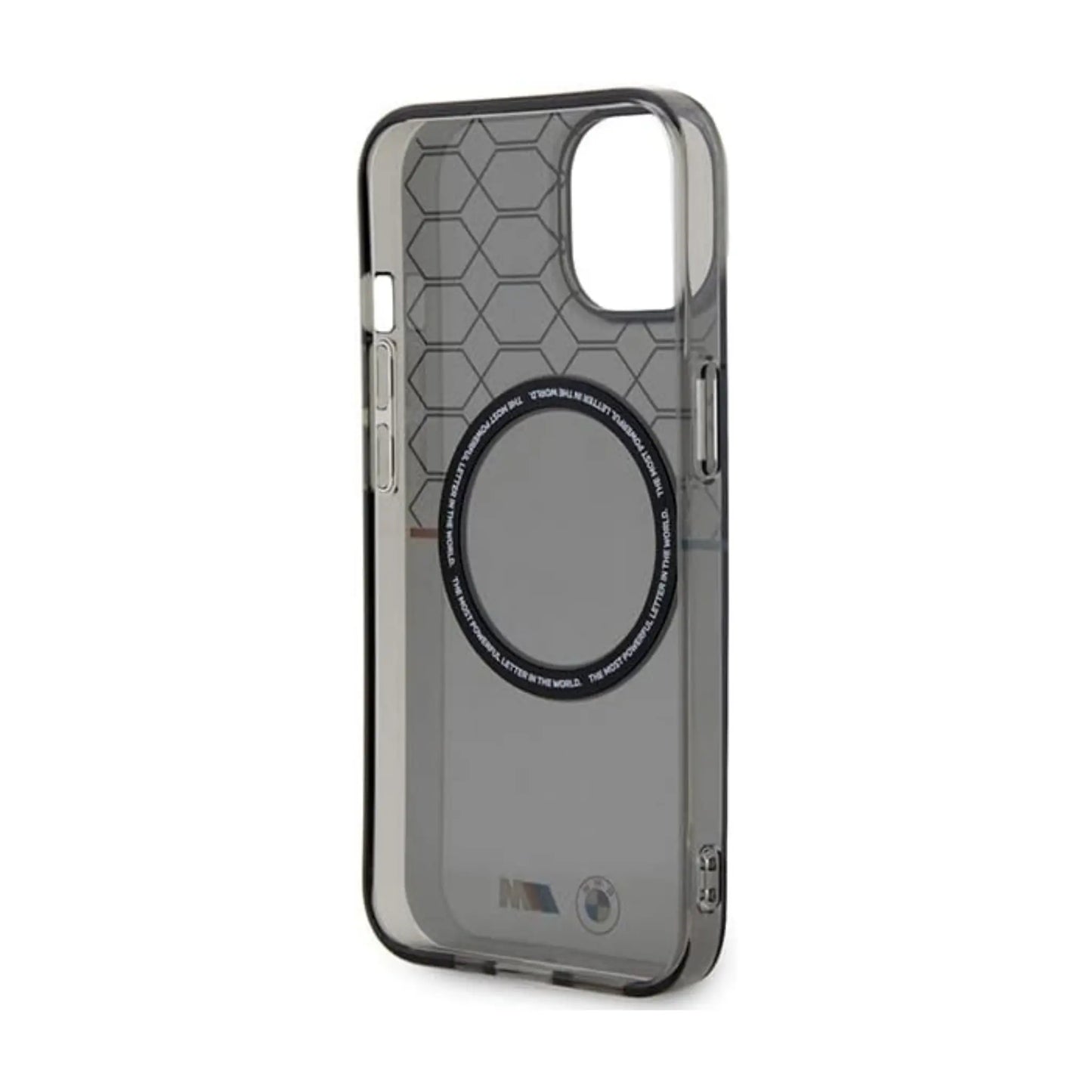 BMW Hülle Pattern MagSafe Grau – iPhone 14 Plus