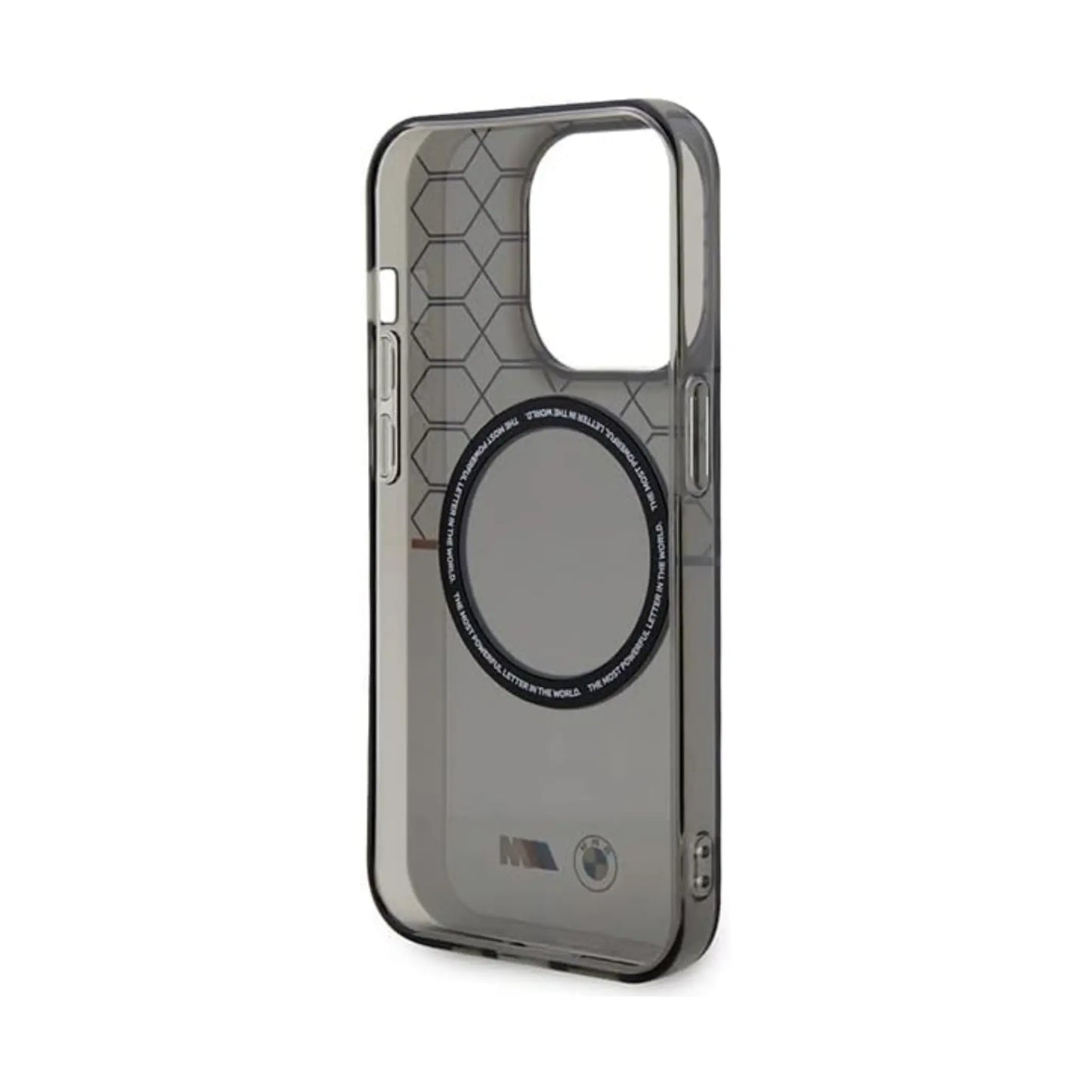 BMW Hülle Pattern MagSafe Grau – iPhone 14 Pro Max