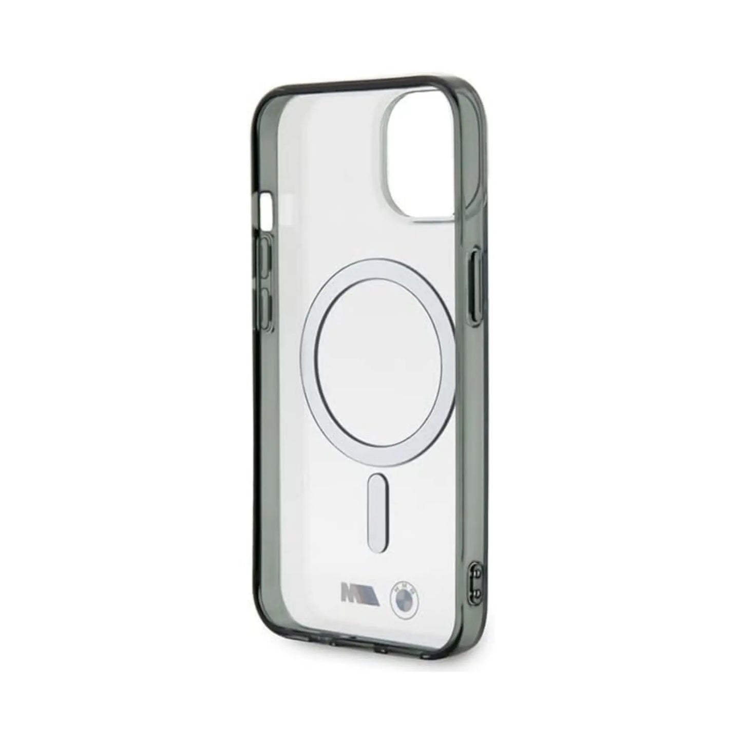 BMW Hülle Silberring MagSafe Transparent – iPhone 14
