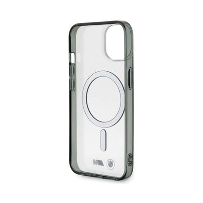BMW Hülle Silberring MagSafe Transparent – iPhone 14