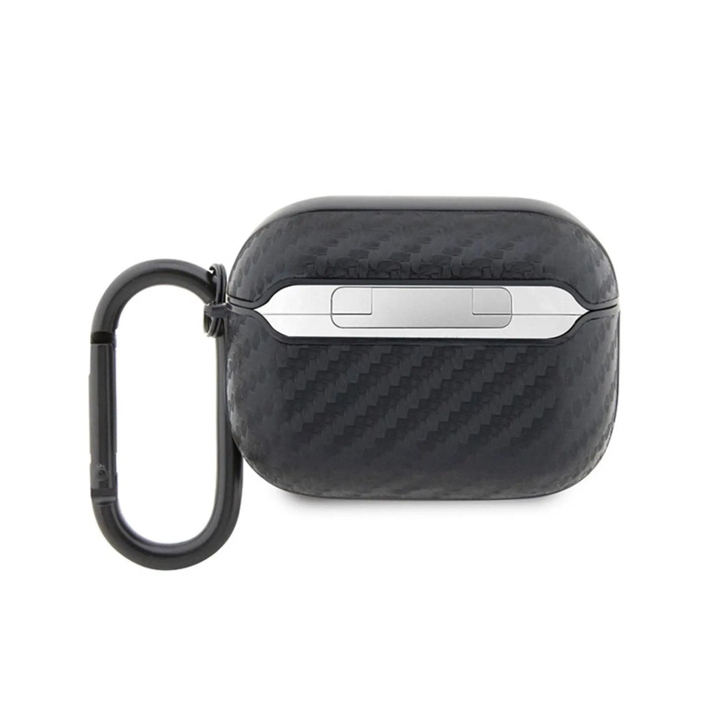 BMW AirPods Pro Hülle, Schwarz – Carbon Double Metal Logo