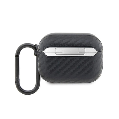 BMW AirPods Pro Hülle, Schwarz – Carbon Double Metal Logo