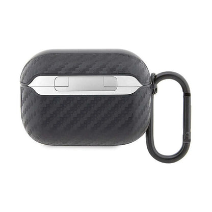 BMW Hülle Carbon Doppel Metall Logo Schwarz – AirPods Pro 2