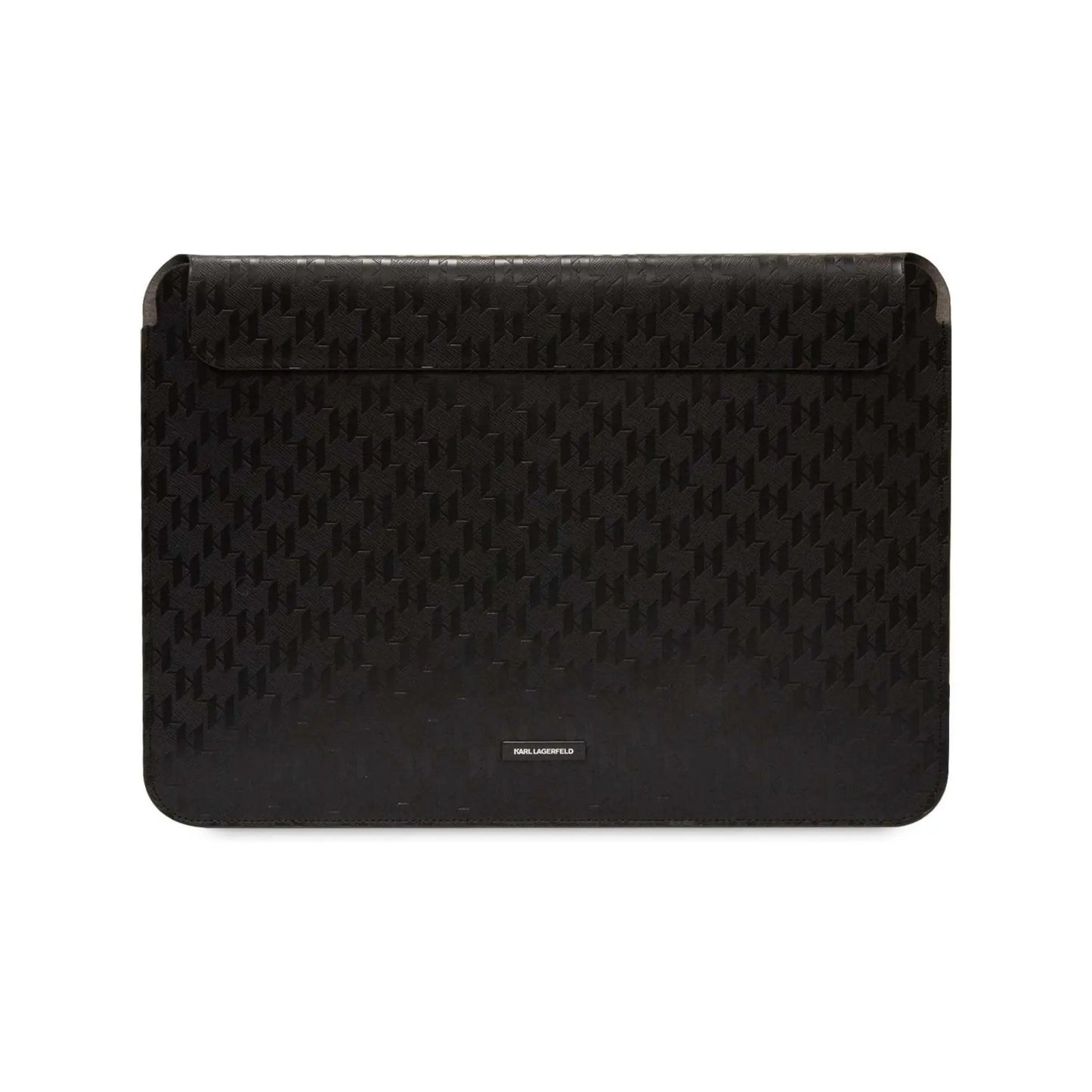 Karl Lagerfeld NFT Saffiano Karl & Choupette Sleeve Notebook-Hülle, Schwarz - 14 Zoll