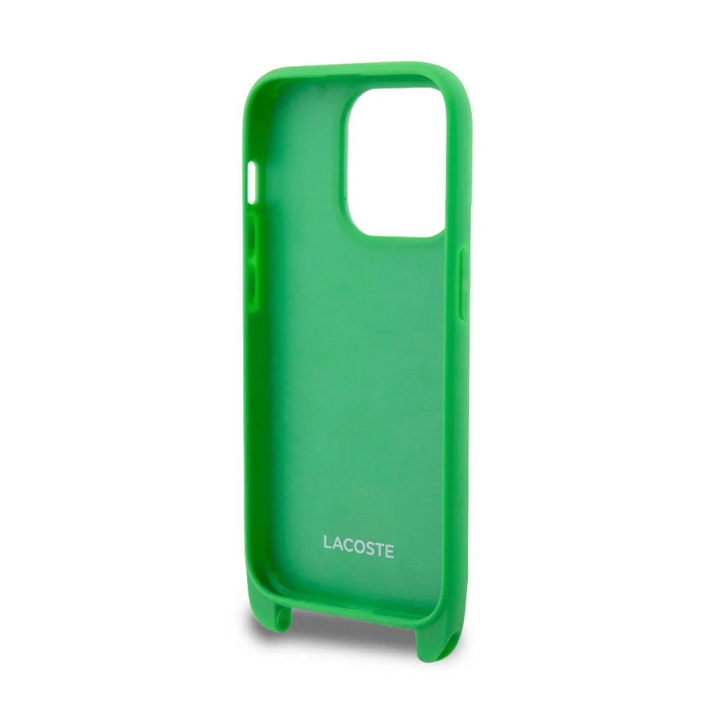 Lacoste Handytasche Iconic Petit Pique Crossbody Grün – iPhone 14 Pro
