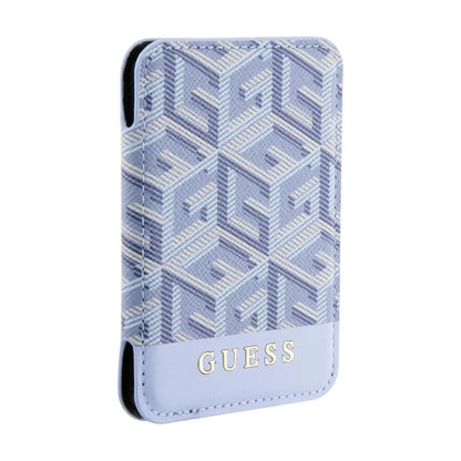 Guess Geldbörse Card Slot GUWMSHGCFSEB GCube Stripe Blau – Universal