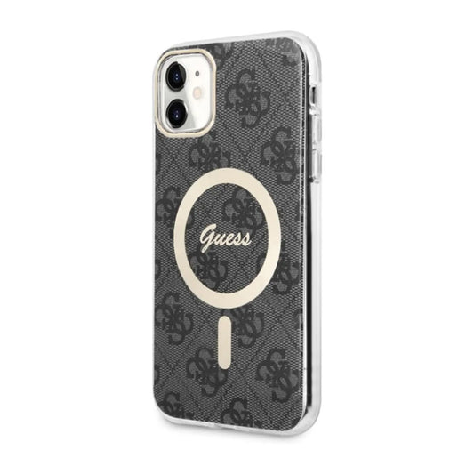 Guess Hülle 4G Für Magsafe Schwarz - iPhone 11