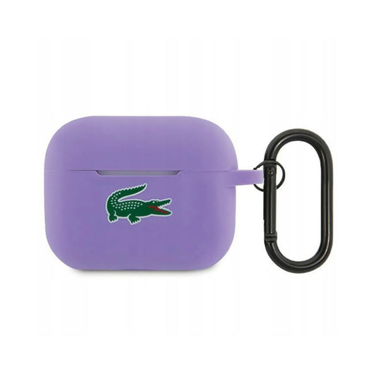 Lacoste Hülle Silicone Croc Logo Violett – AirPods Pro 2