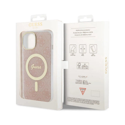 Guess Hülle 4G Für Magsafe Rosa - iPhone 14 Plus