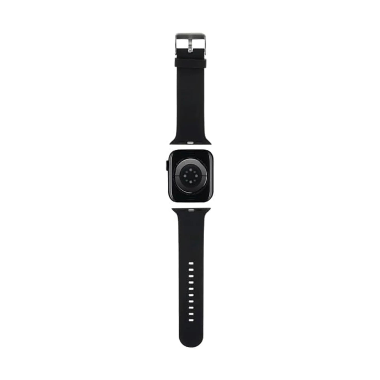Karl Lagerfeld Apple Watch Armband KLAWMSLKNK, Schwarz - 38/40/41 mm