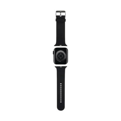 Karl Lagerfeld Apple Watch Armband KLAWMSLKNK, Schwarz - 38/40/41 mm