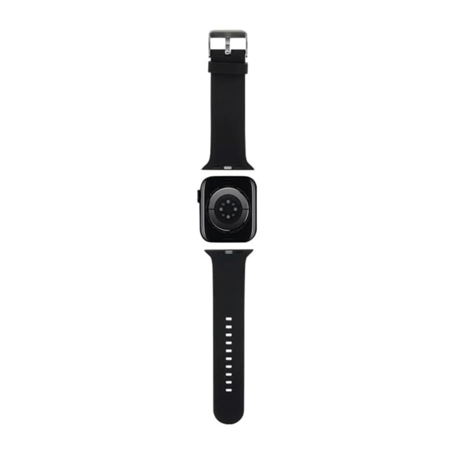 Karl Lagerfeld Armband KLAWLSLKNH One Size Schwarz – Apple Watch 42/44/45/49 mm