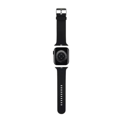 Karl Lagerfeld Armband KLAWLSLKNH One Size Schwarz – Apple Watch 42/44/45/49 mm