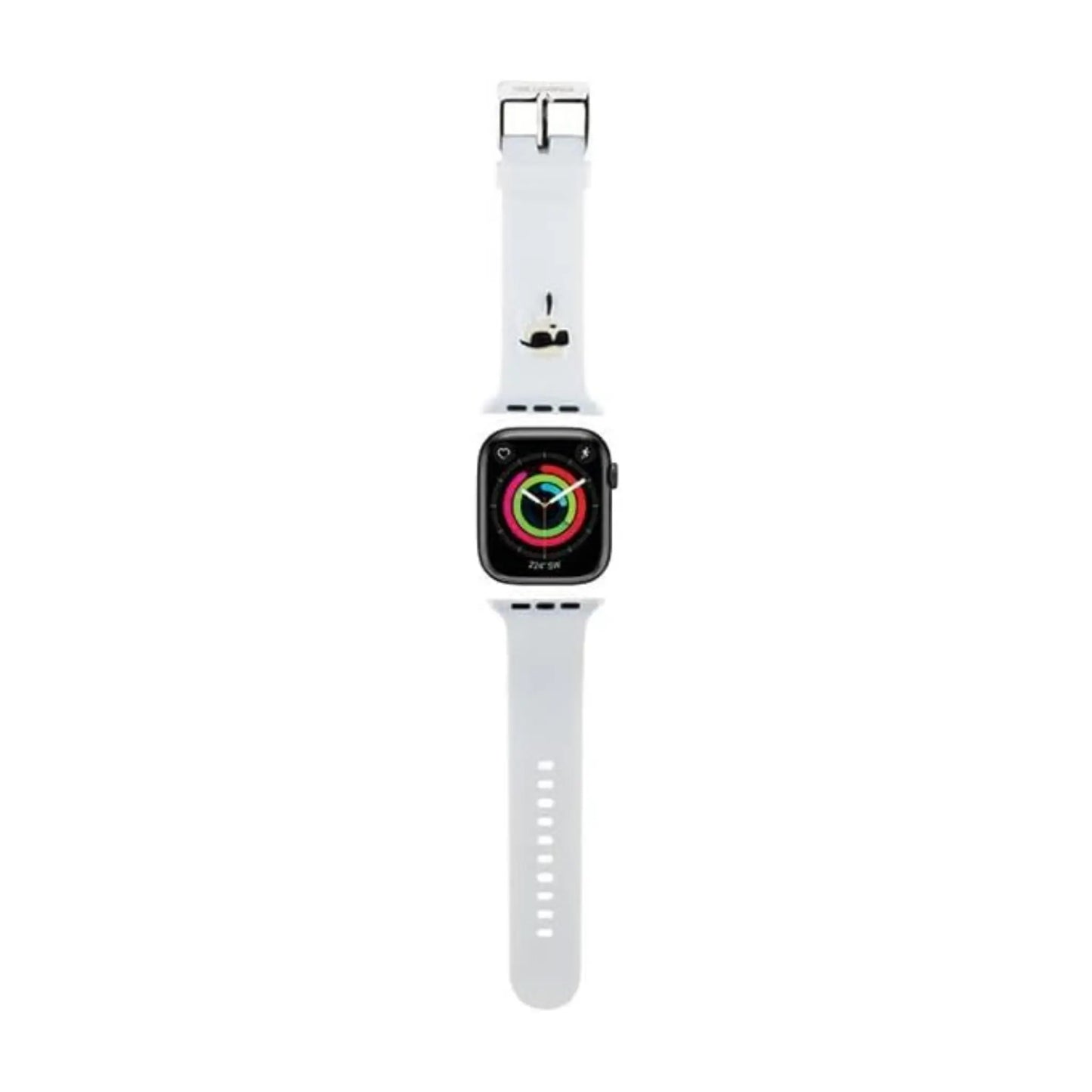 Karl Lagerfeld Armband KLAWLSLKNH One Size Weiß – Apple Watch 42/44/45/49 mm