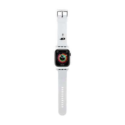 Karl Lagerfeld Armband KLAWLSLKNH One Size Weiß – Apple Watch 42/44/45/49 mm