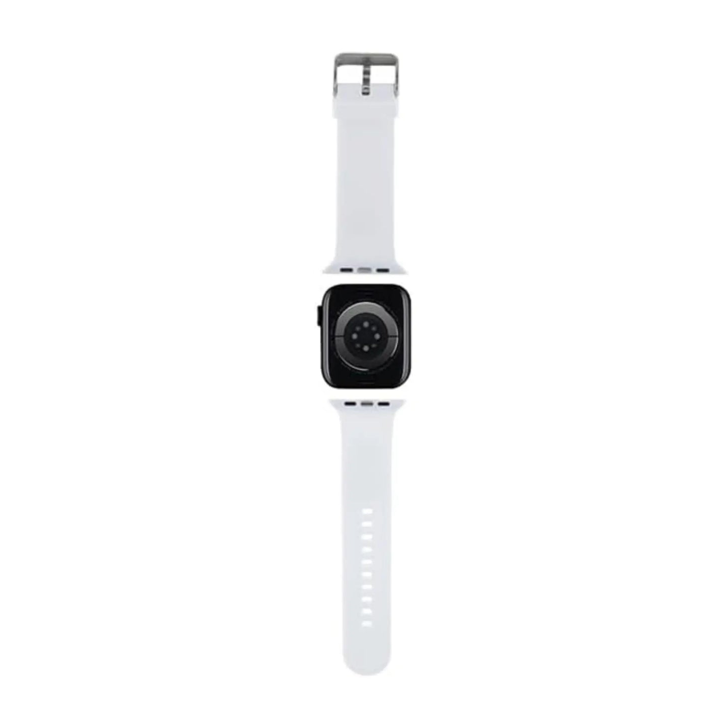 Karl Lagerfeld Armband KLAWLSLKNH One Size Weiß – Apple Watch 42/44/45/49 mm