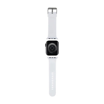 Karl Lagerfeld Armband KLAWLSLKNH One Size Weiß – Apple Watch 42/44/45/49 mm