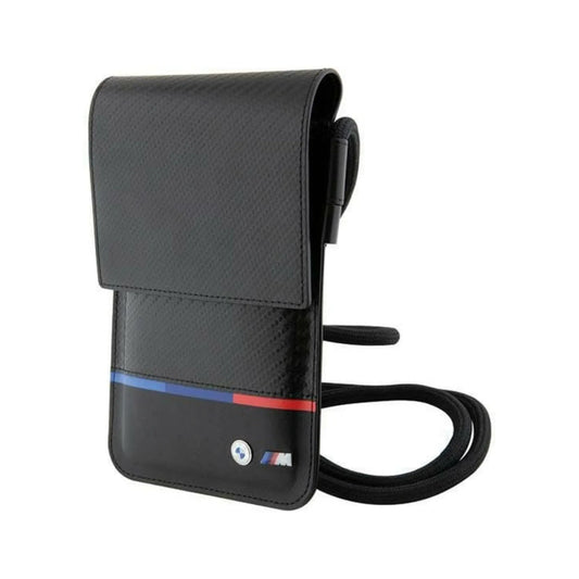 BMW Umhängetasche, Schwarz – Carbon Tricolor Line
