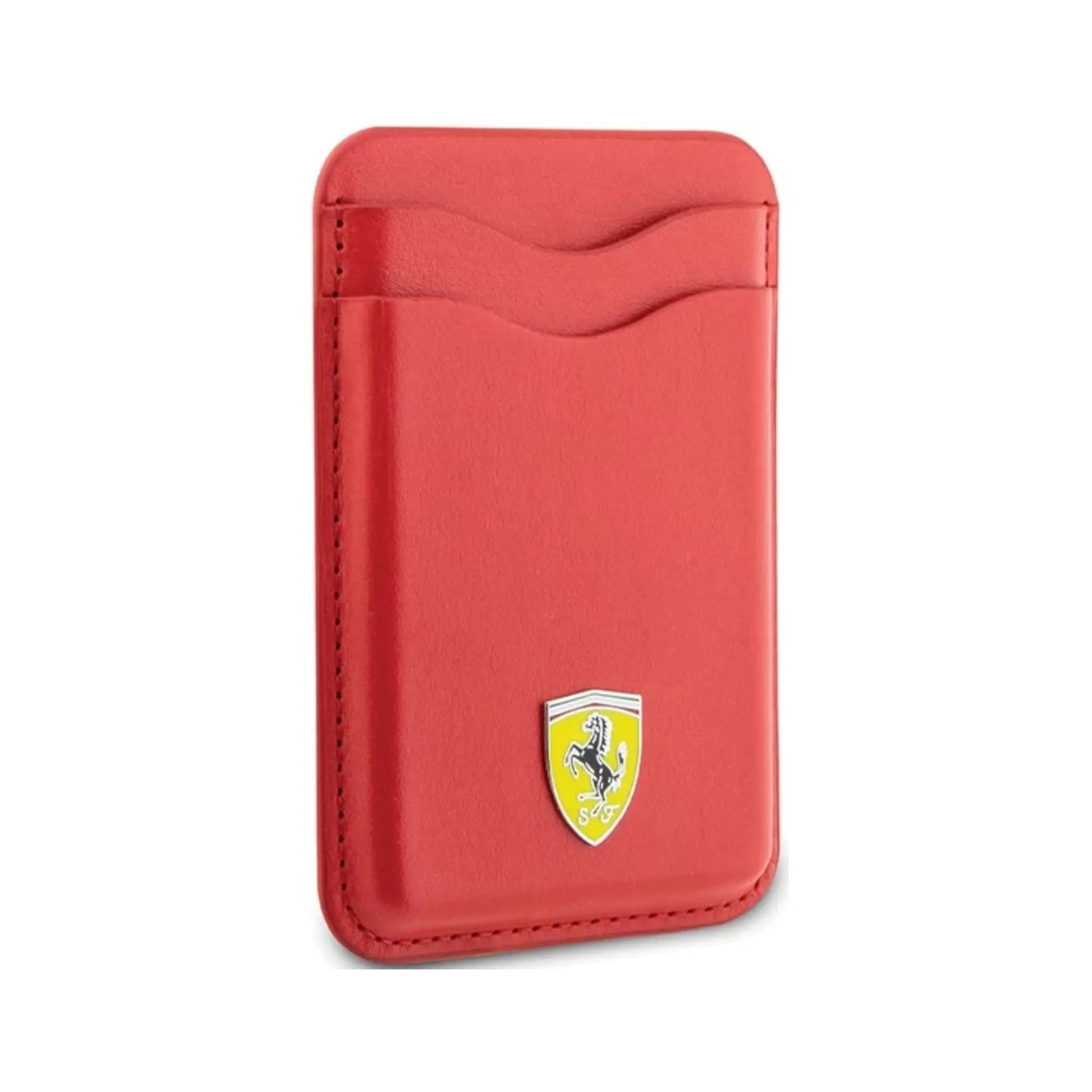 Ferrari Hülle Case Cover Portemonnaie MagSafe Rot – iPhone