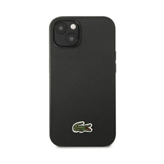 Lacoste Hülle LCHMN61PVCK Iconic Petit Pique MagSafe Schwarz – iPhone 11 / Xr
