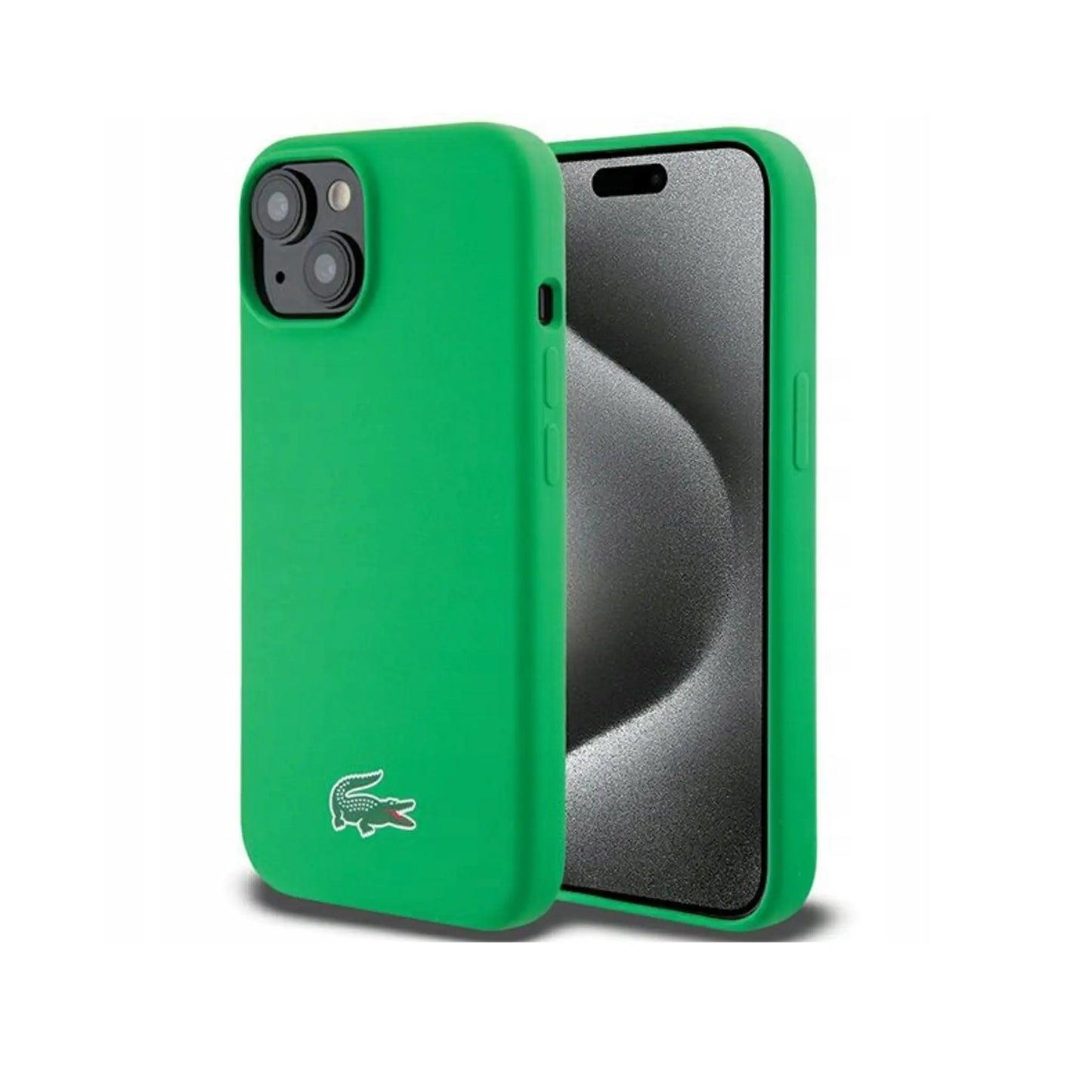 Lacoste Hülle Grün MagSafe – iPhone 15 Plus / 14 Plus