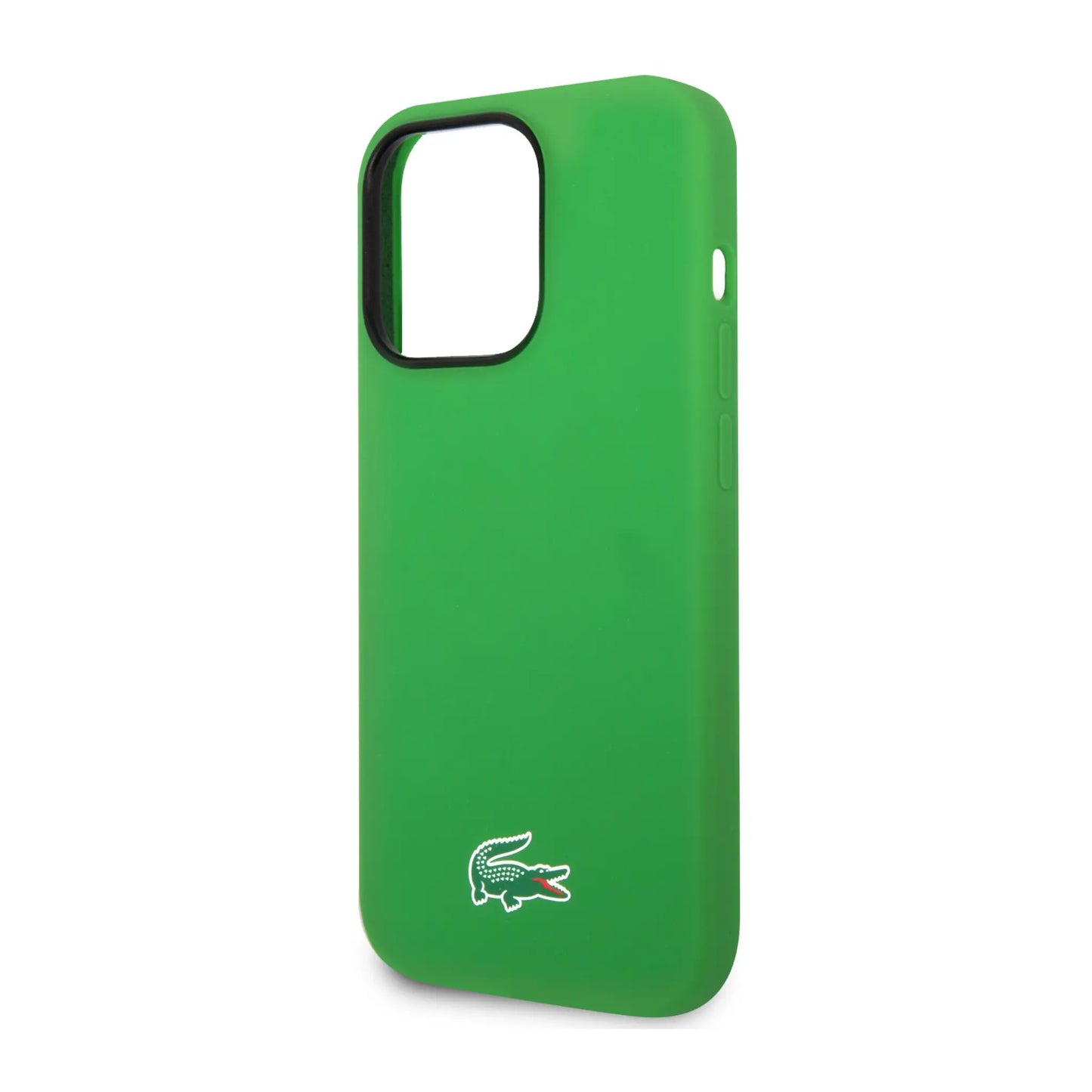 Lacoste Hülle Silicone Croc Logo MagSafe Grün – iPhone 15 Pro Max