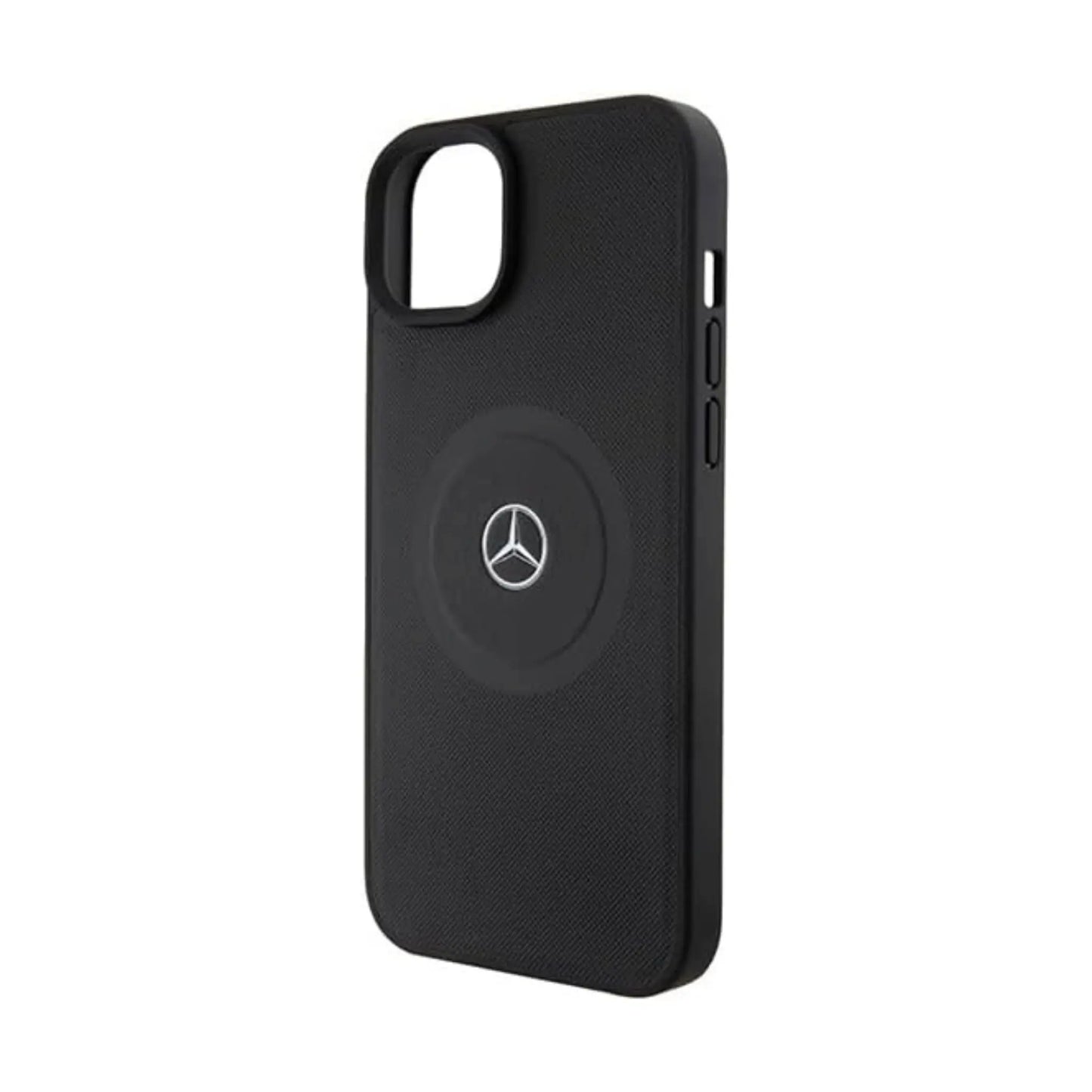 Mercedes Magnet Case Cover, Schwarz - iPhone 15
