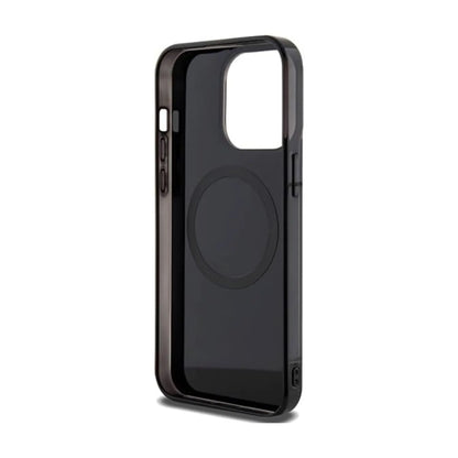 Mercedes Double Layer Hardcase Crossed Lines, Schwarz - iPhone 15 Pro