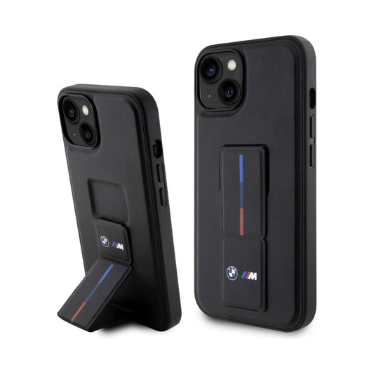 BMW Hülle Grip Hot Stamp Schwarz – iPhone 15/14/13