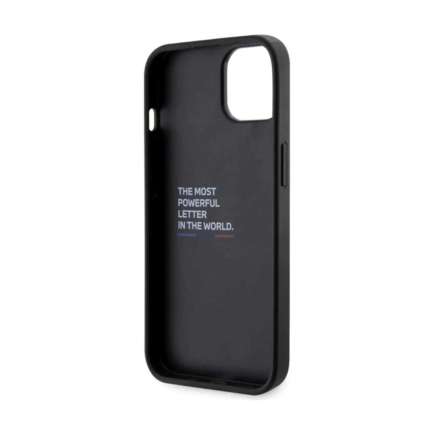 BMW Hülle Grip Hot Stamp Schwarz – iPhone 15/14/13