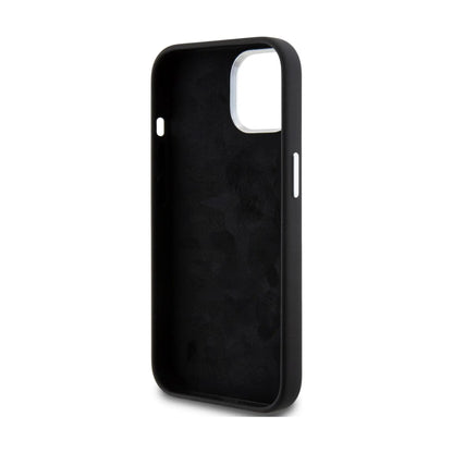 BMW Hülle Signature Liquid Silicone MagSafe Schwarz – iPhone 15