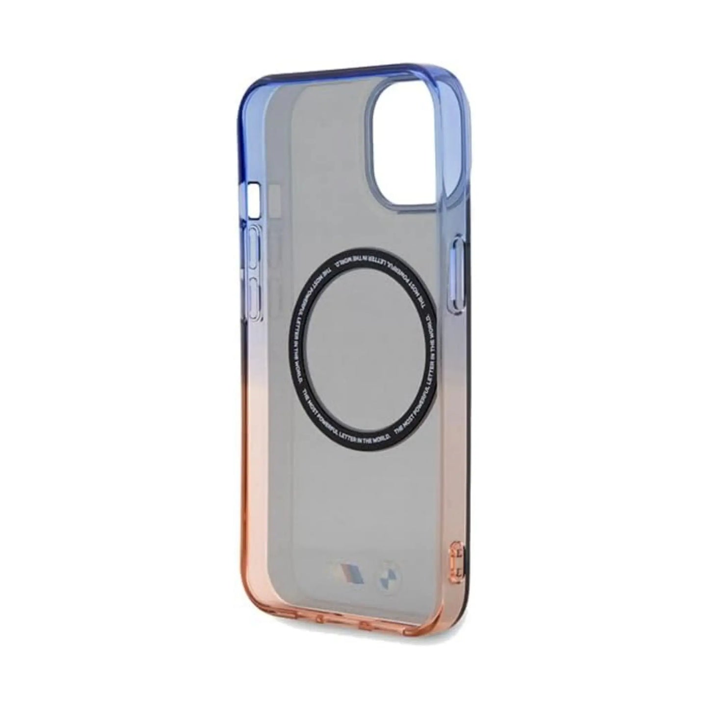 BMW iPhone 15 Hülle, Grau – Gradient Bumper MagSafe