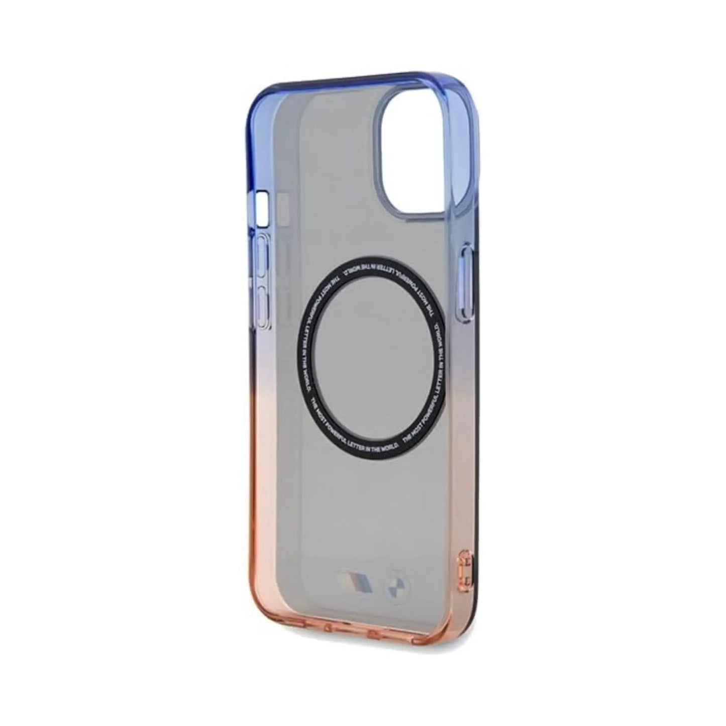 BMW iPhone 15 Plus Hülle, Grau – Gradient Bumper MagSafe
