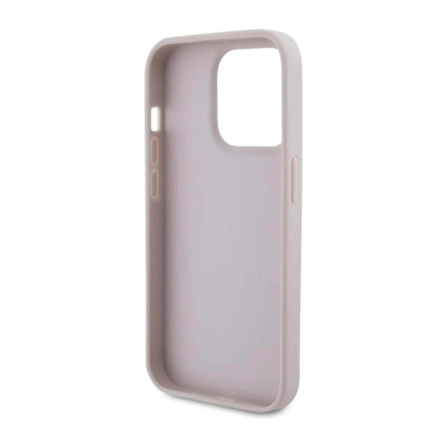 Guess Hülle 4G Triangle Strass Pink – iPhone 15 Pro