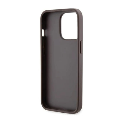 Guess Crossbody 4G Metal Logo Case, Braun – iPhone 13 Pro