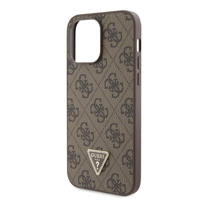 Guess Crossbody 4G Metal Logo, Braun - iPhone 14 Pro Max
