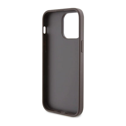 Guess Crossbody 4G Metal Logo, Braun - iPhone 14 Pro Max