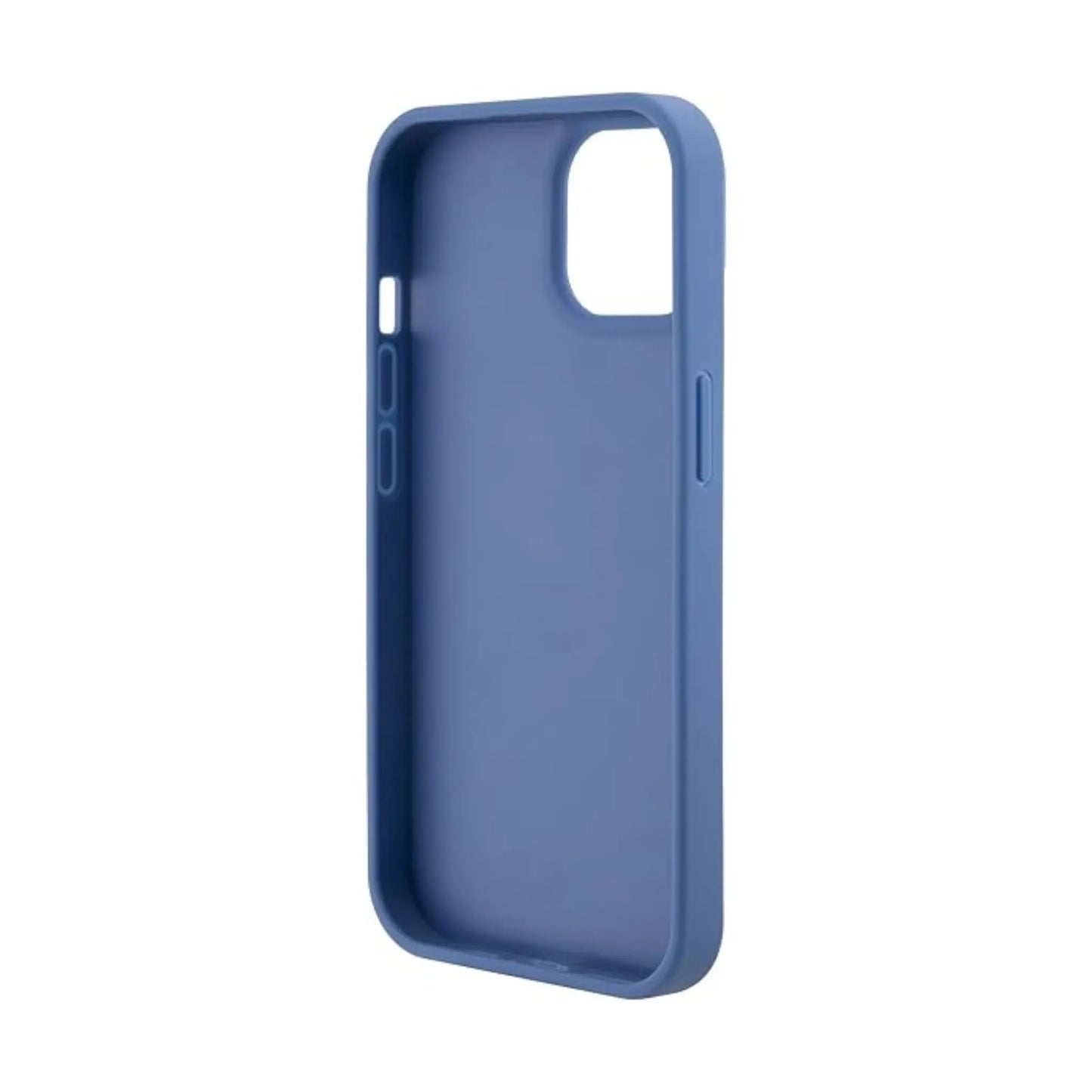 Guess Hülle Crossbody 4G Metal Logo Blau - iPhone 15